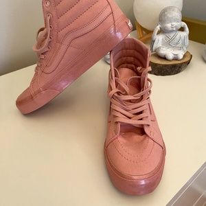 Vans Buble Gum Pink High Tops